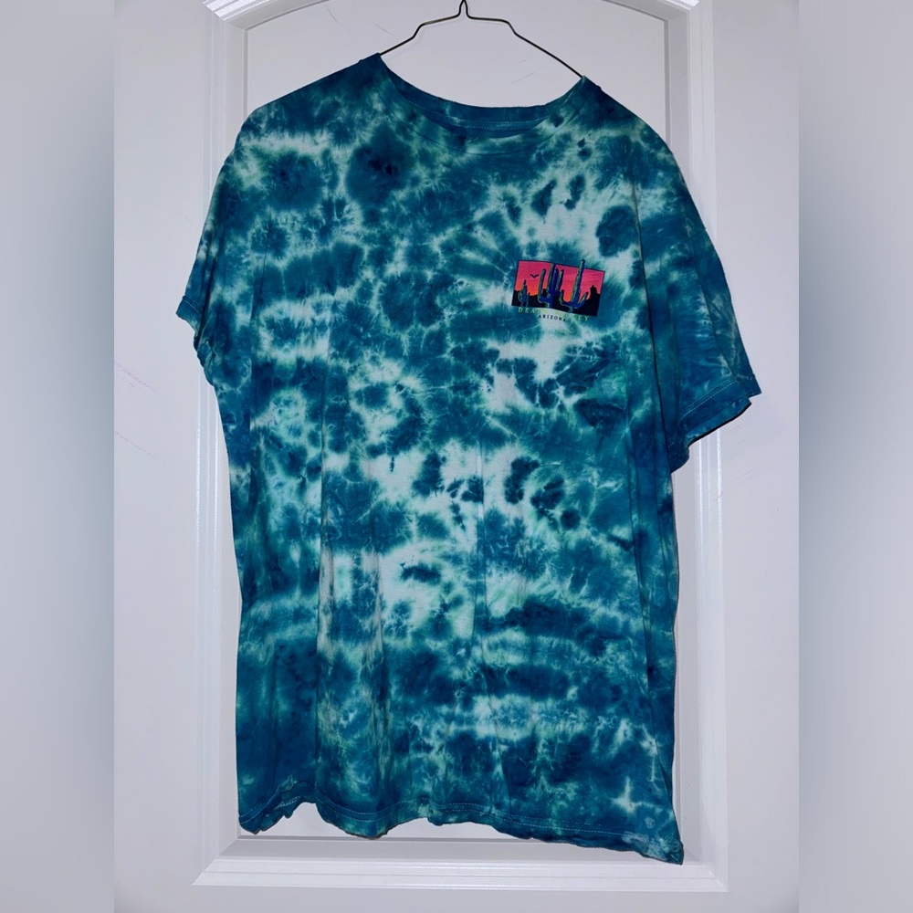 tie dye death valley, az tee